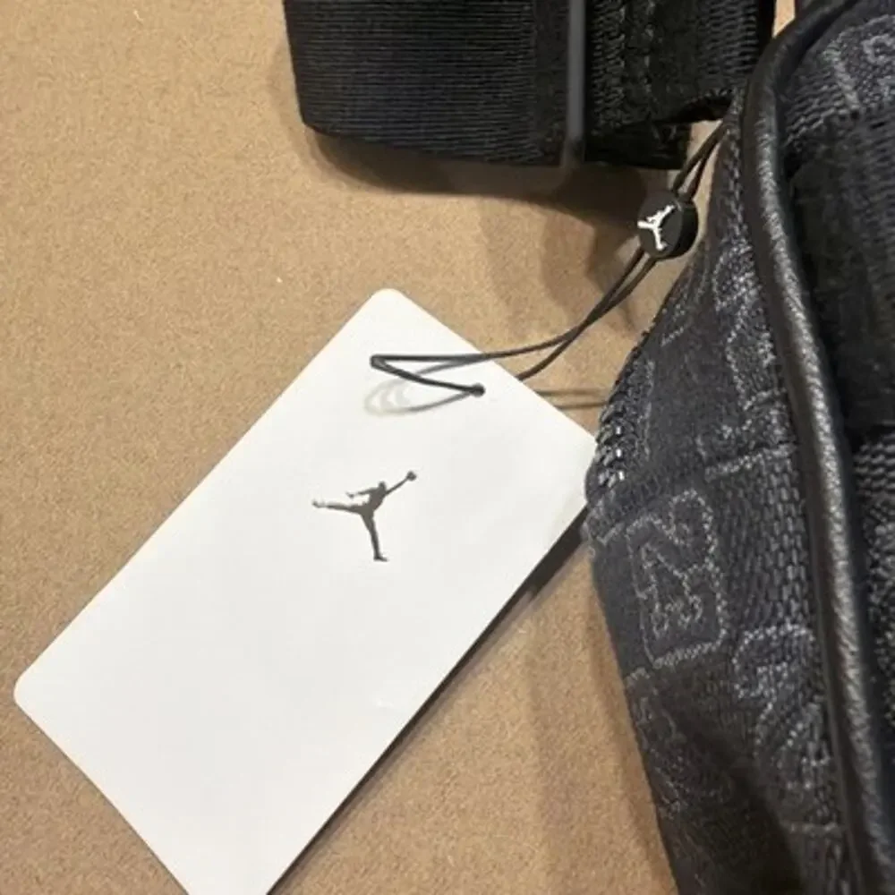 Nike Jordan Crossbody Camera Bag Black Monogram MA9159-023